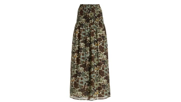 Moda Operandi - Constantine Ruched Maxi Skirt